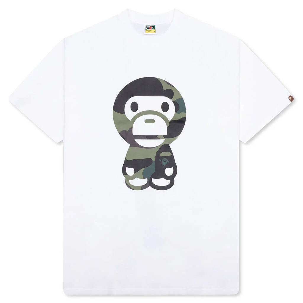 Giant 1ST Camo Big Baby Milo Tee White Green