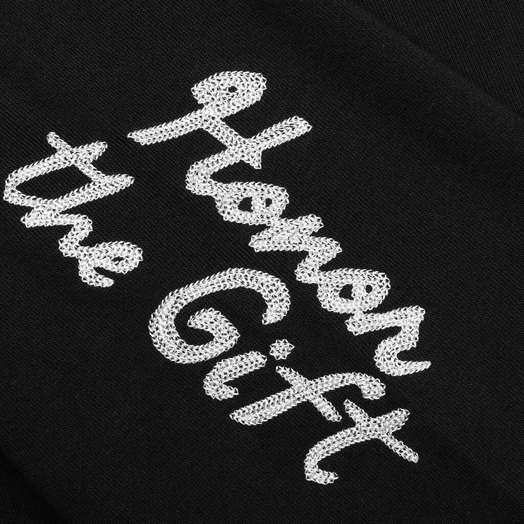 Mixed Logo Crewneck Black