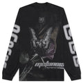 Metamoth Vintage L S Tee Jet Black