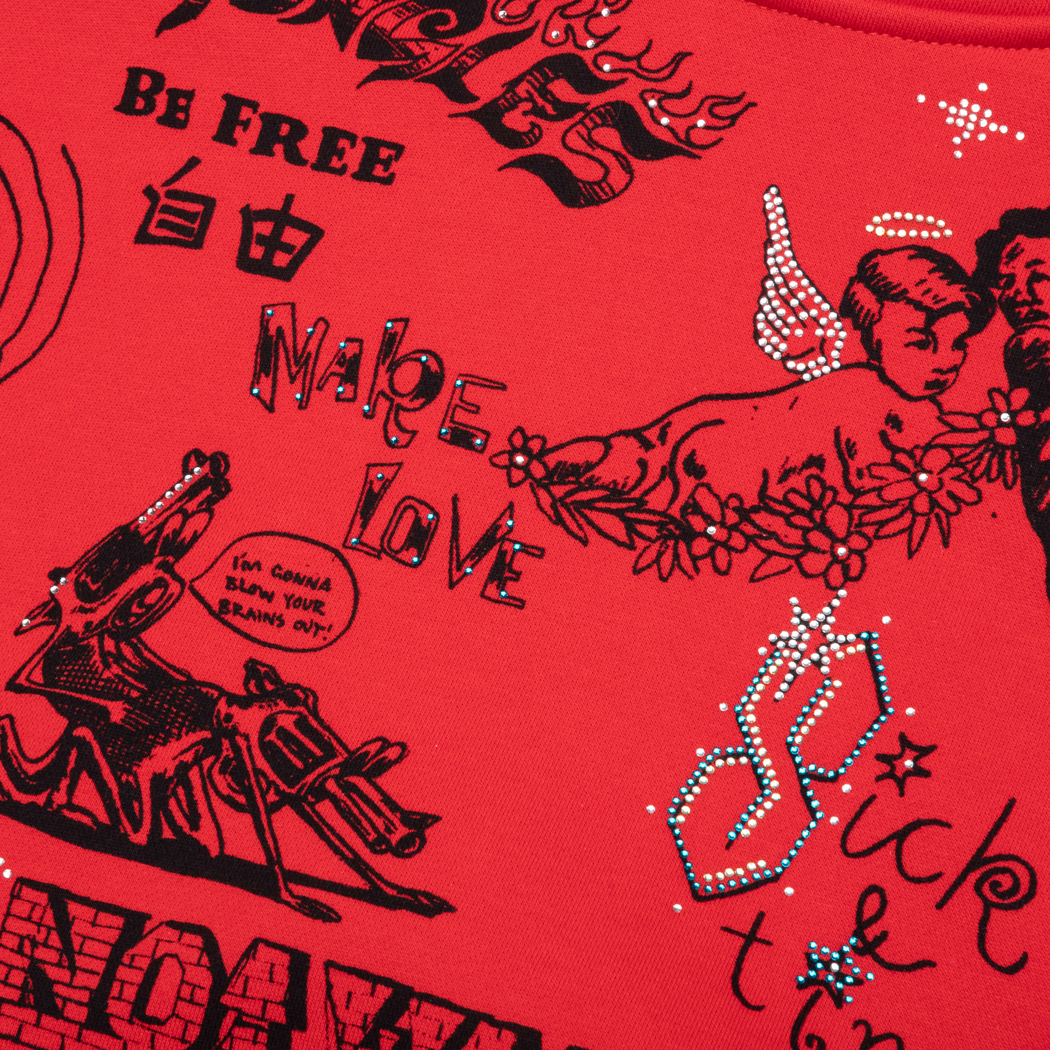 Find Truth Hoodie Red