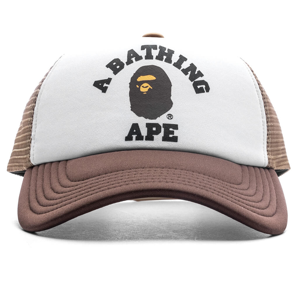 College Mesh Cap Beige