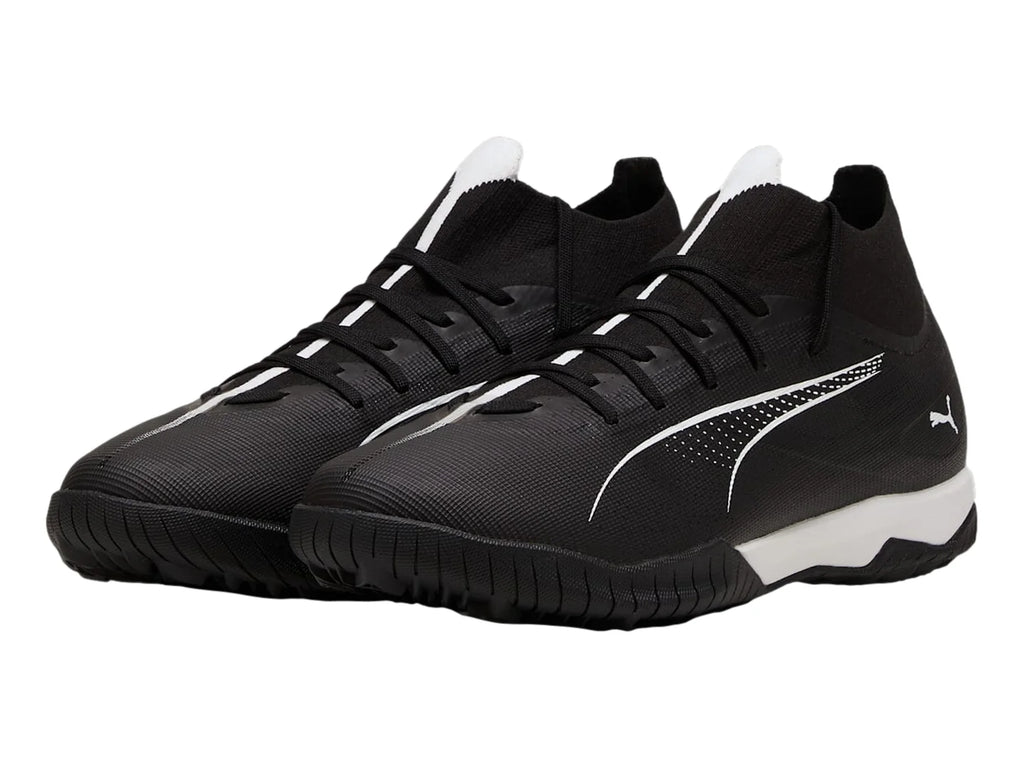 Tenis de Fútbol PUMA Ultra 5 Match TT Negro para Hombre