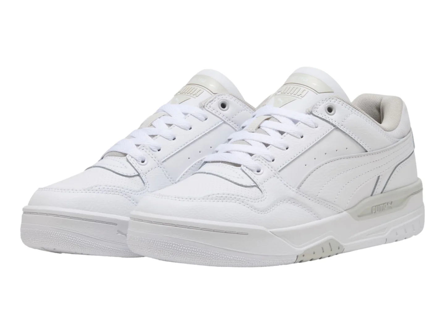 Tenis PUMA Rebound Retro Blanco y Gris para Hombre