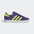 adidas Gazelle Messi Shoes Purple Lucid Lemon White