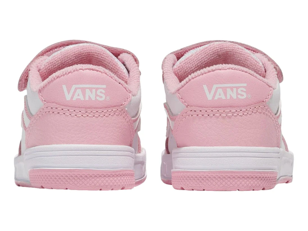 Tenis Vans Hylane V Rosa y Blanco para Niña