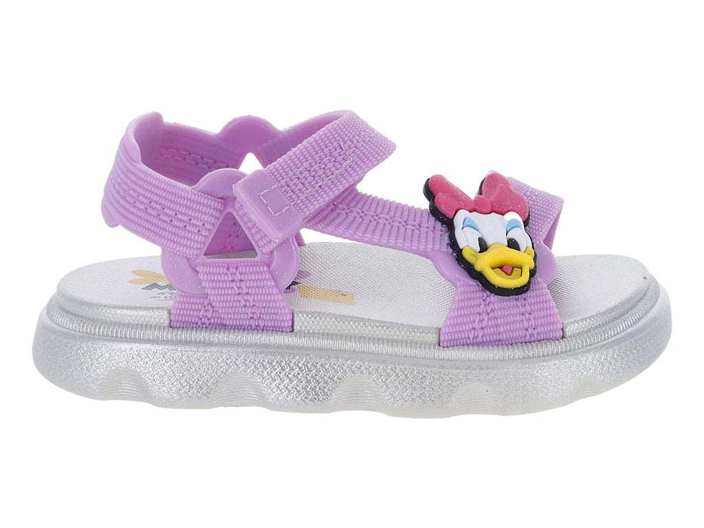 Sandalias Ipanema Disney Plata Lila para Niña