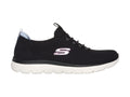 Tenis Skechers Summits Negro Multicolor para Mujer