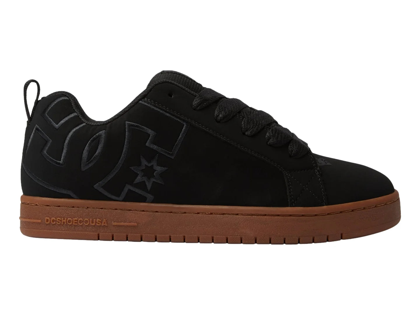 Tenis DC Shoes Court Graffik Negros para Hombre