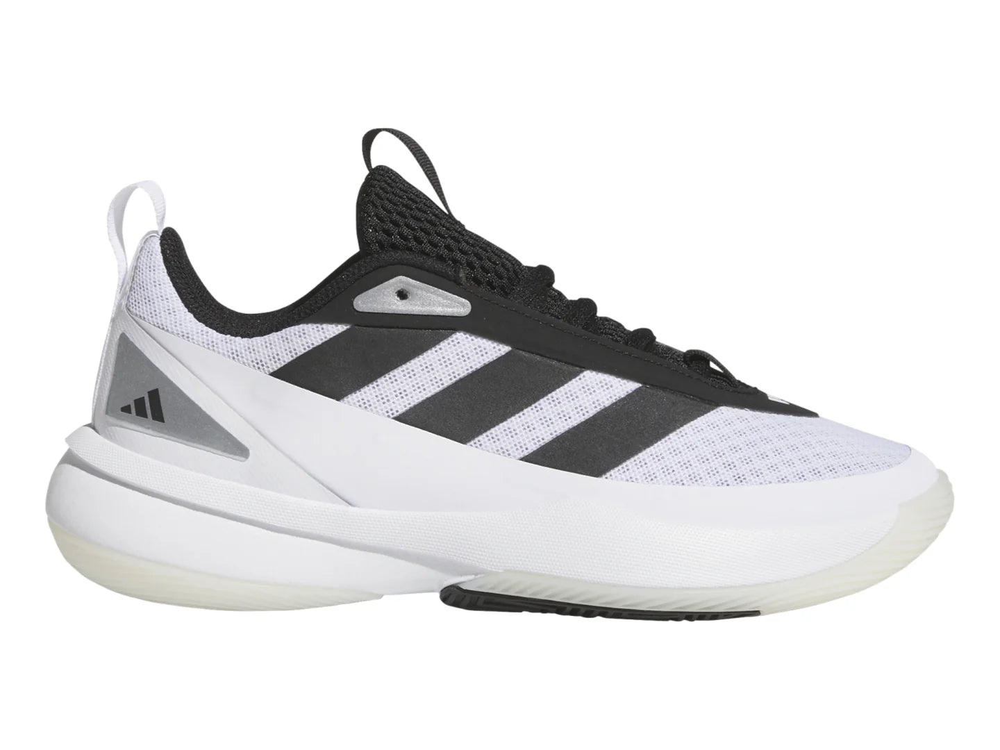 Tenis Adidas Front Court Blancos y Negros para Niño