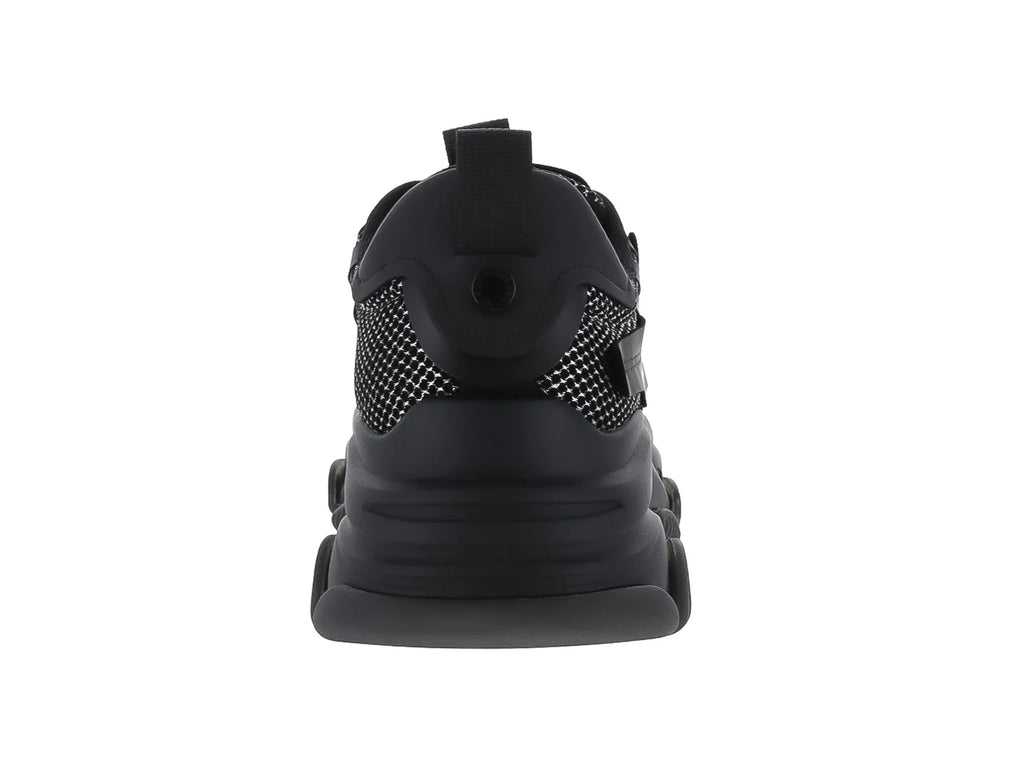 Tenis Steve Madden Negro Silver Glitter para Hombre