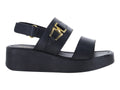 Sandalias Green Love Orquídea Negro para Mujer