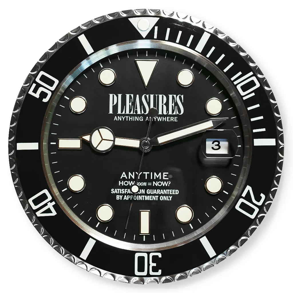 Anytime Clock Black