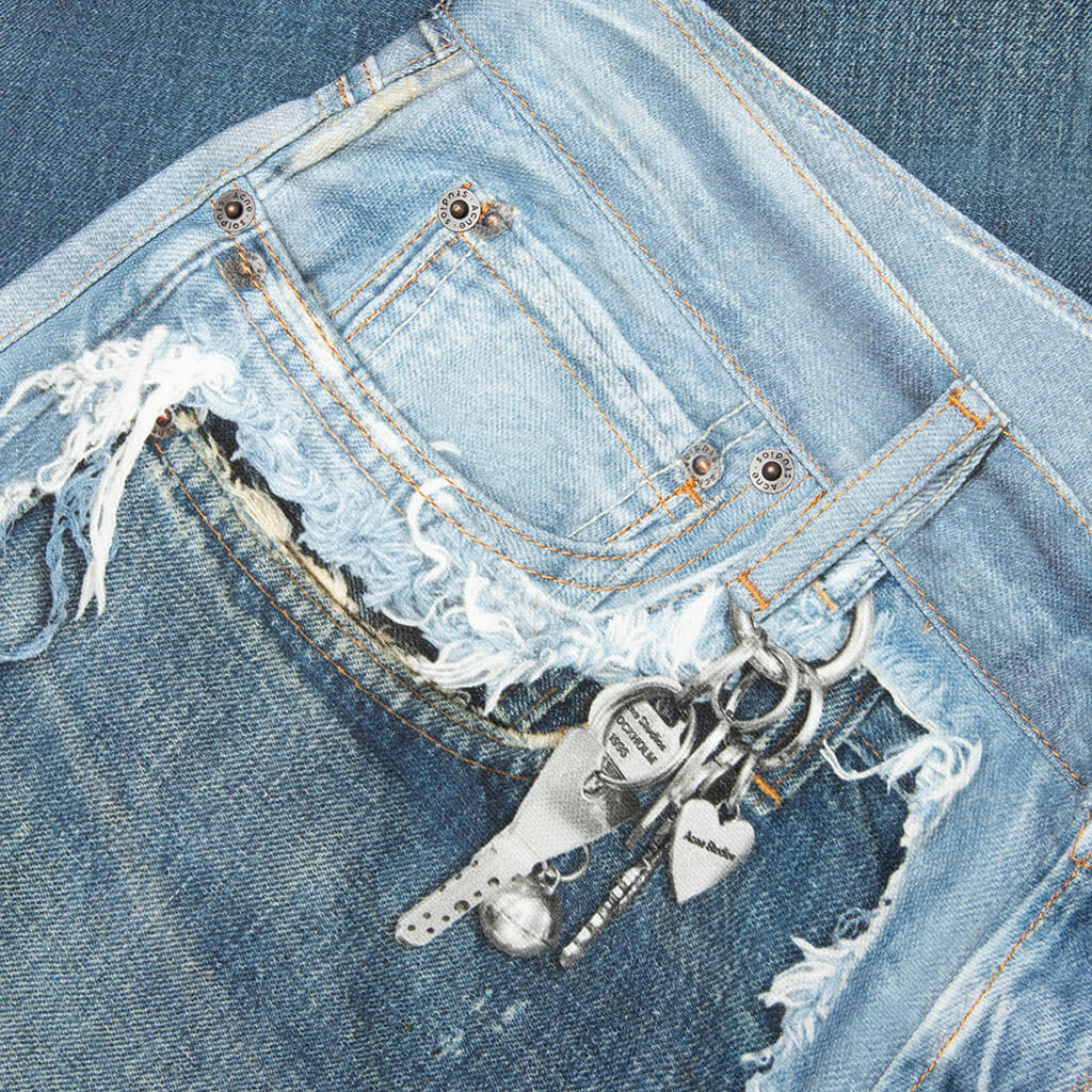 1981 Trompe Loeil Jeans Mid Blue