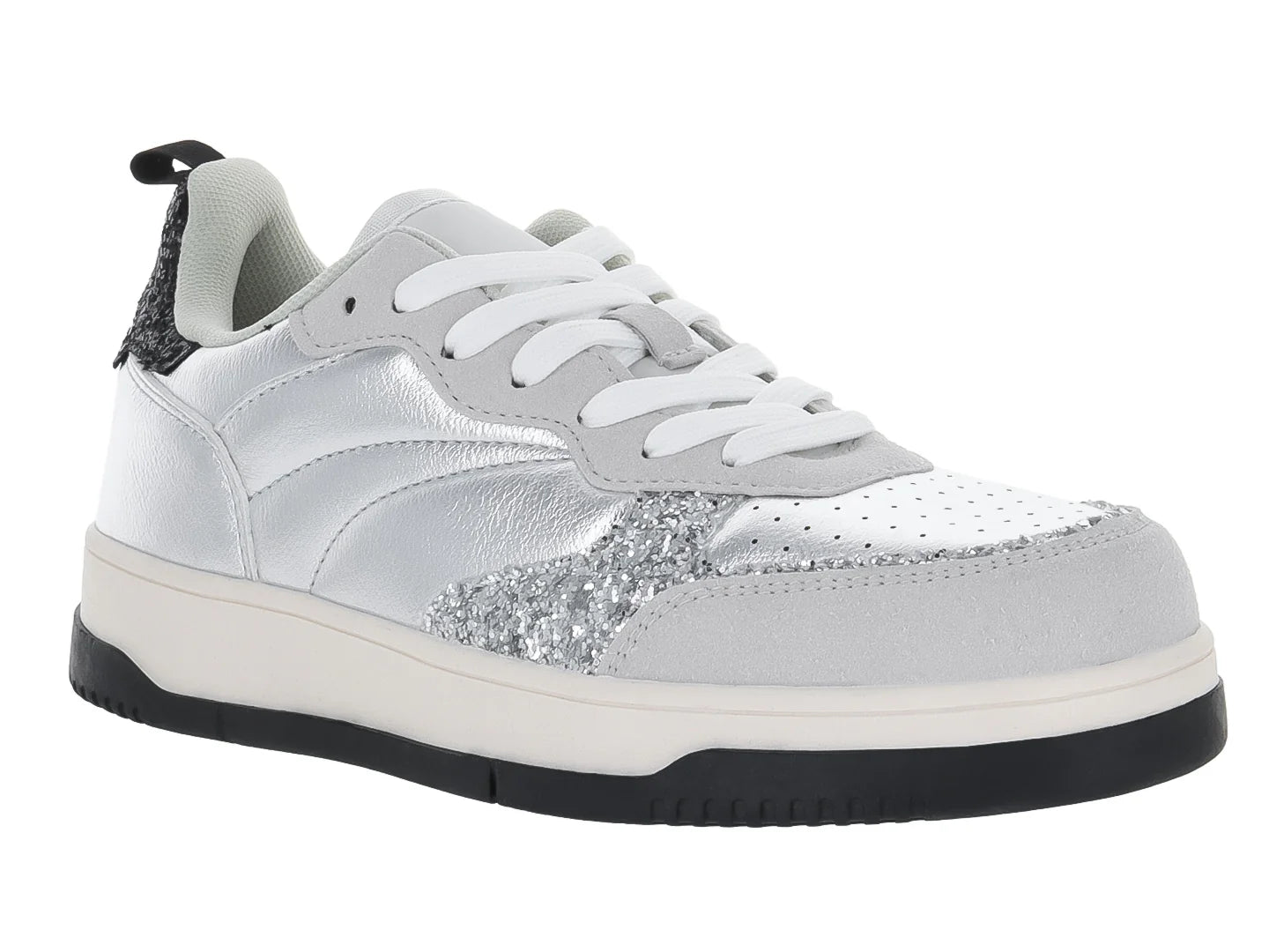 Tenis ATOK Plateados para Mujer