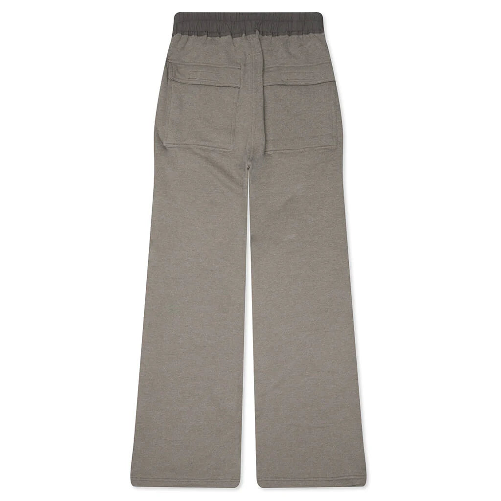 Wide Pusher Sweat Pants Grey Melange