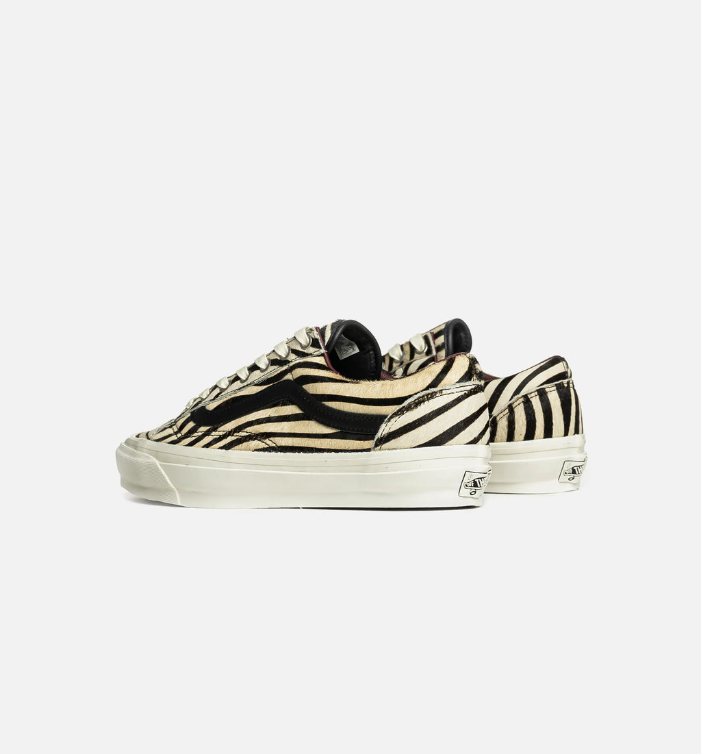 Premium Old Skool 36 Zebra Mens Lifestyle Shoe Zebra Black White