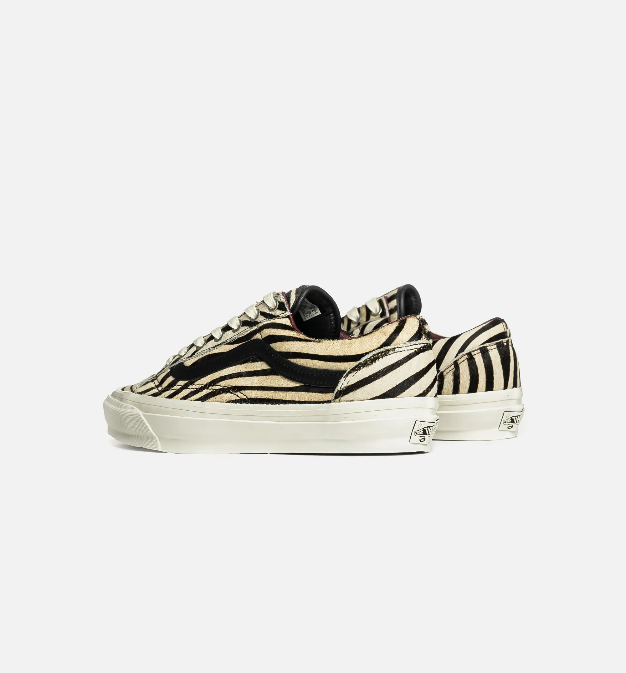 Premium Old Skool 36 Zebra Mens Lifestyle Shoe Zebra Black White