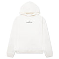 Upside Down Logo Hoodie Off White Black Embroidery