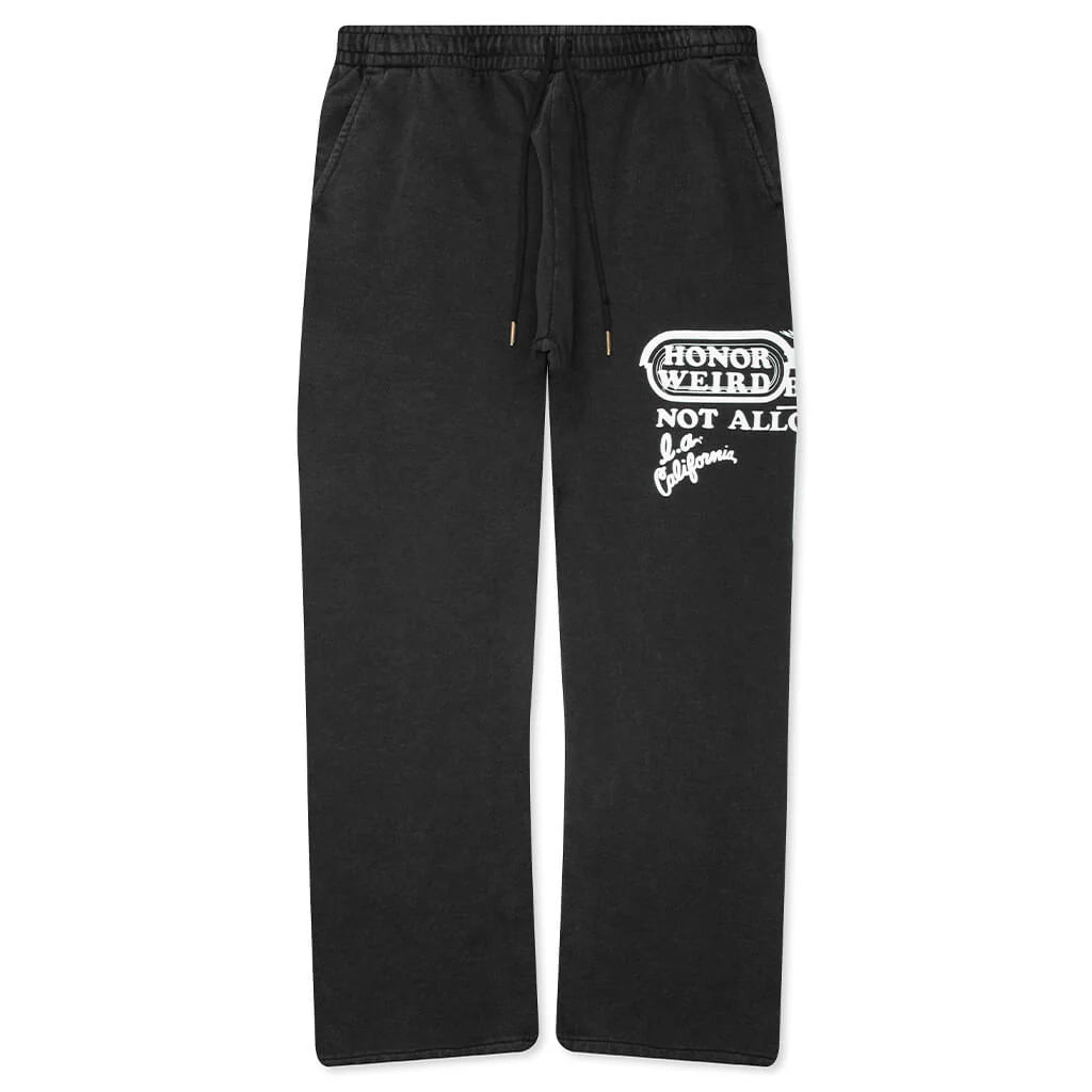 Not Allowed Sweats Black