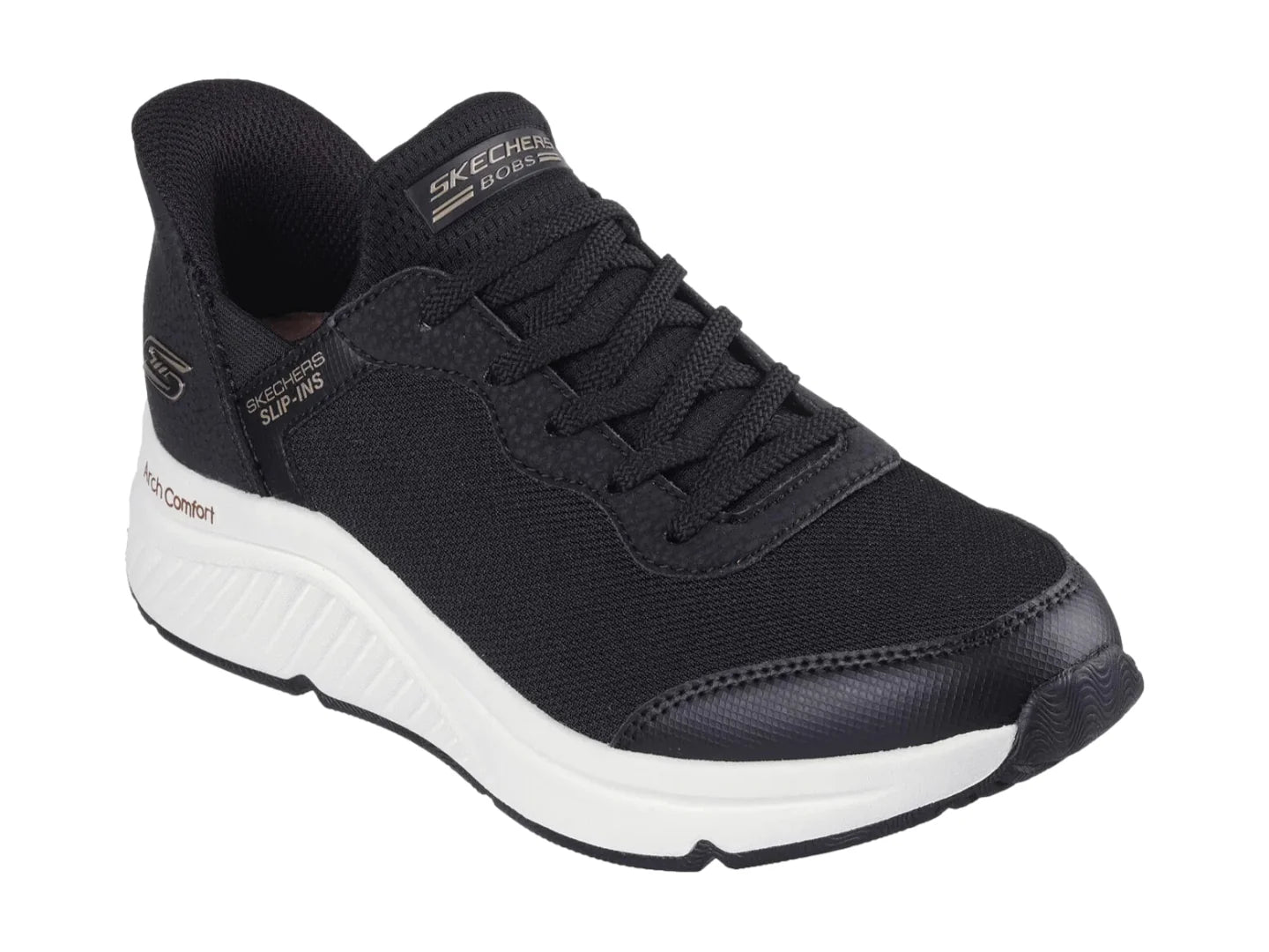 Tenis Skechers BOBS Arch Comfort B Sweet Negro para Mujer