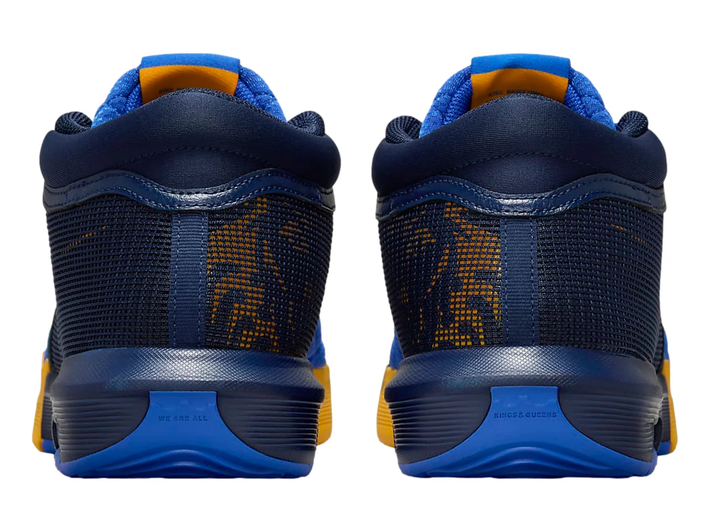 Tenis Nike LeBron Witness VIII Azul Marino y Dorado para Hombre