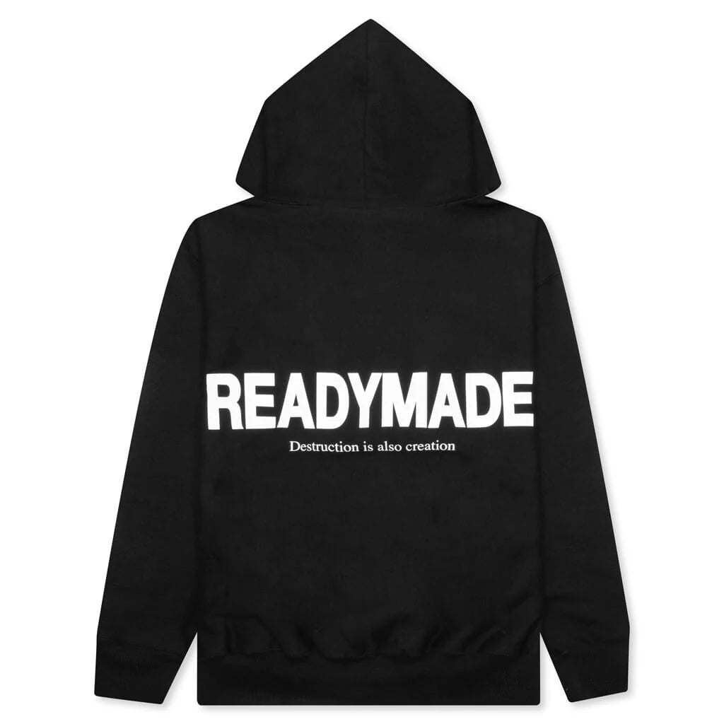 Smile Hoodie Black