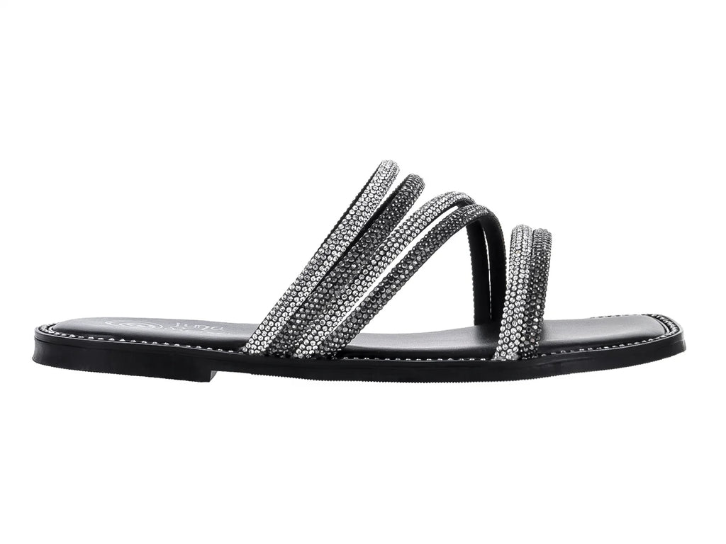 Sandalias Luna Rosa Negro para Mujer