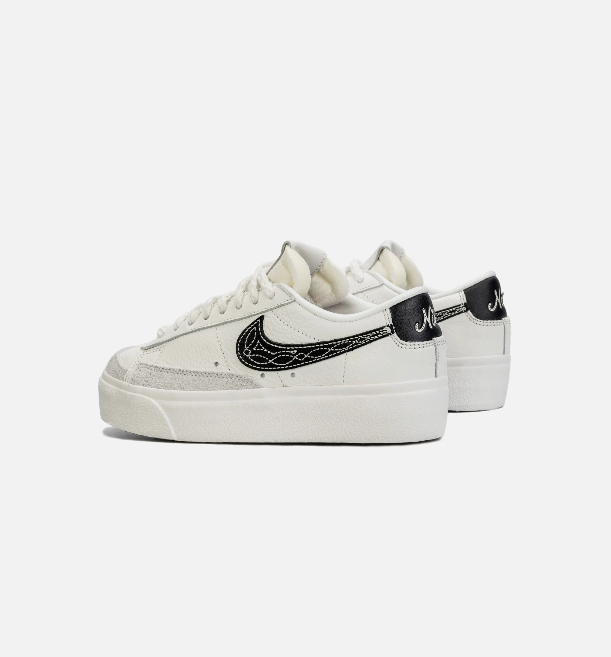 Blazer Low Platform Womens Lifestyle Shoe White Black