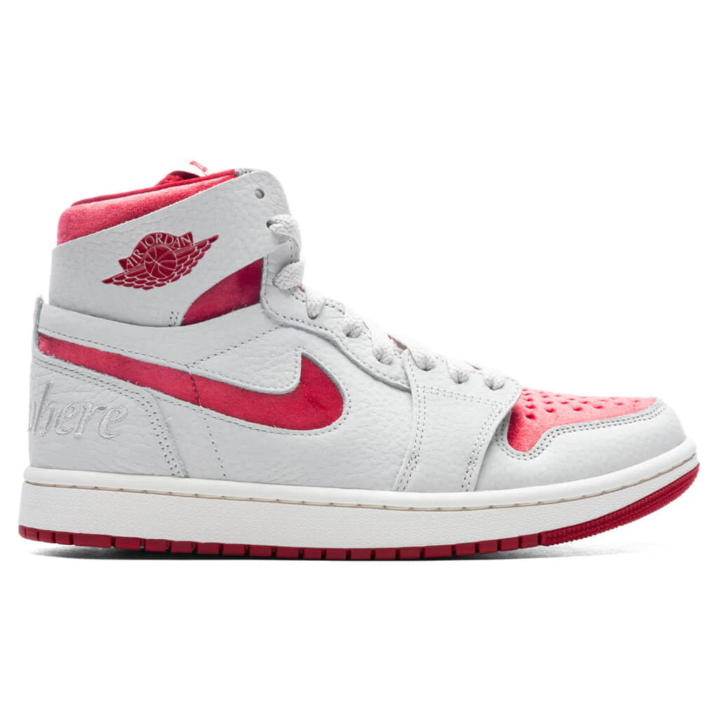 Womens Air Jordan 1 Zoom CMFT 2 Valentines Day Summit White Gym Red Phantom