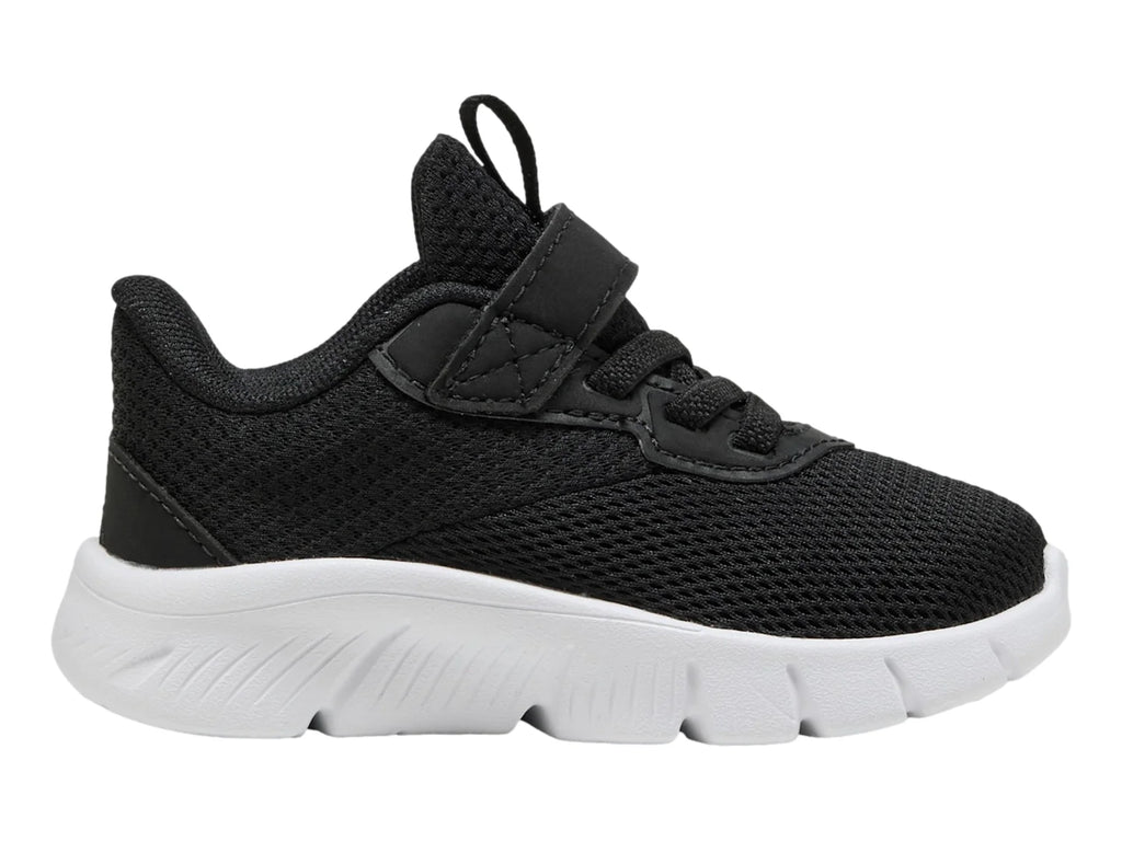 Tenis PUMA FlexFocus Modern AC Negro y Blanco para Niño
