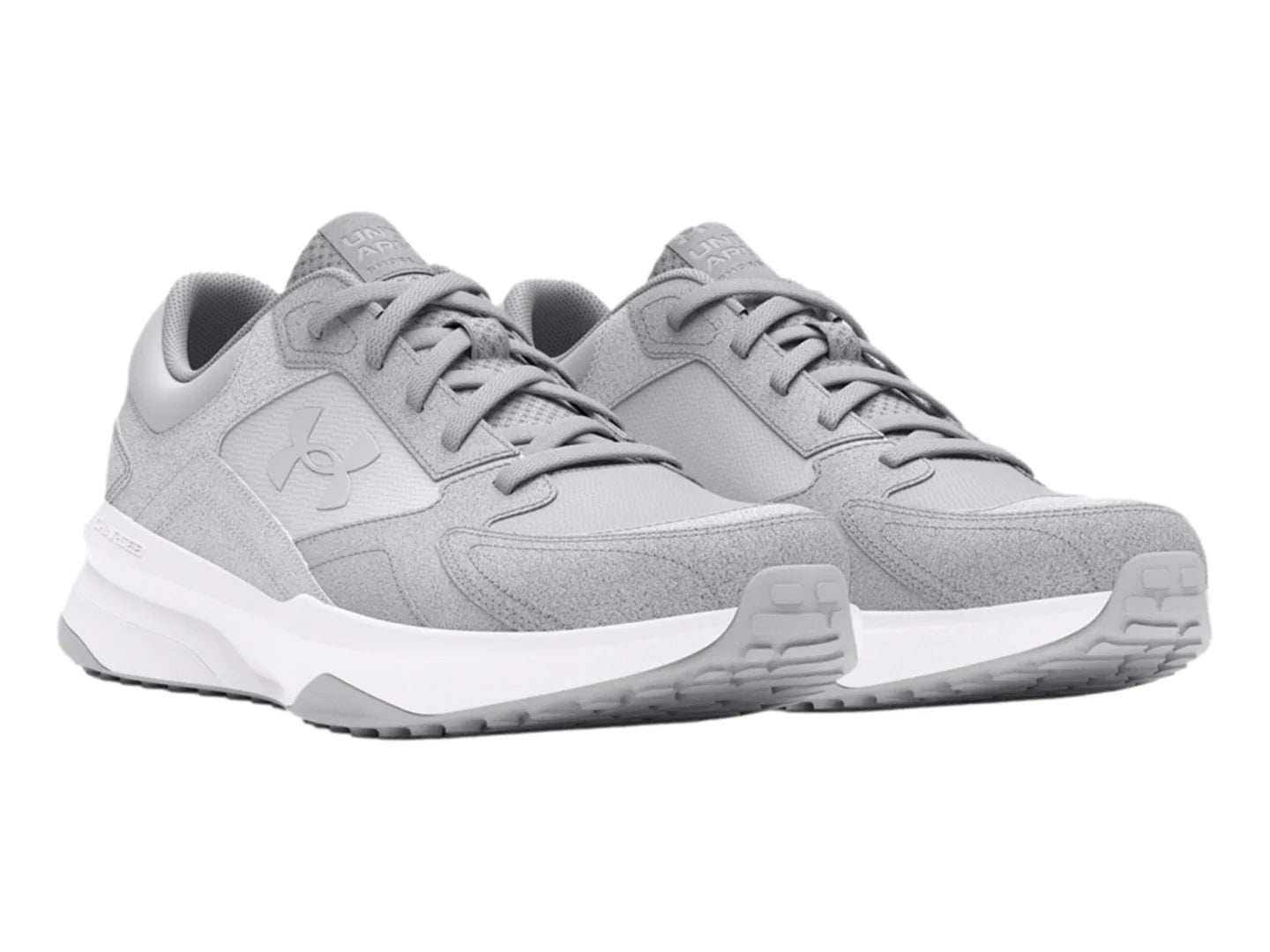 Tenis Under Armour Edge Suede Gris para Hombre