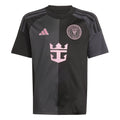 adidas Youth Inter Miami CF Messi Away Jersey 24 25 Black