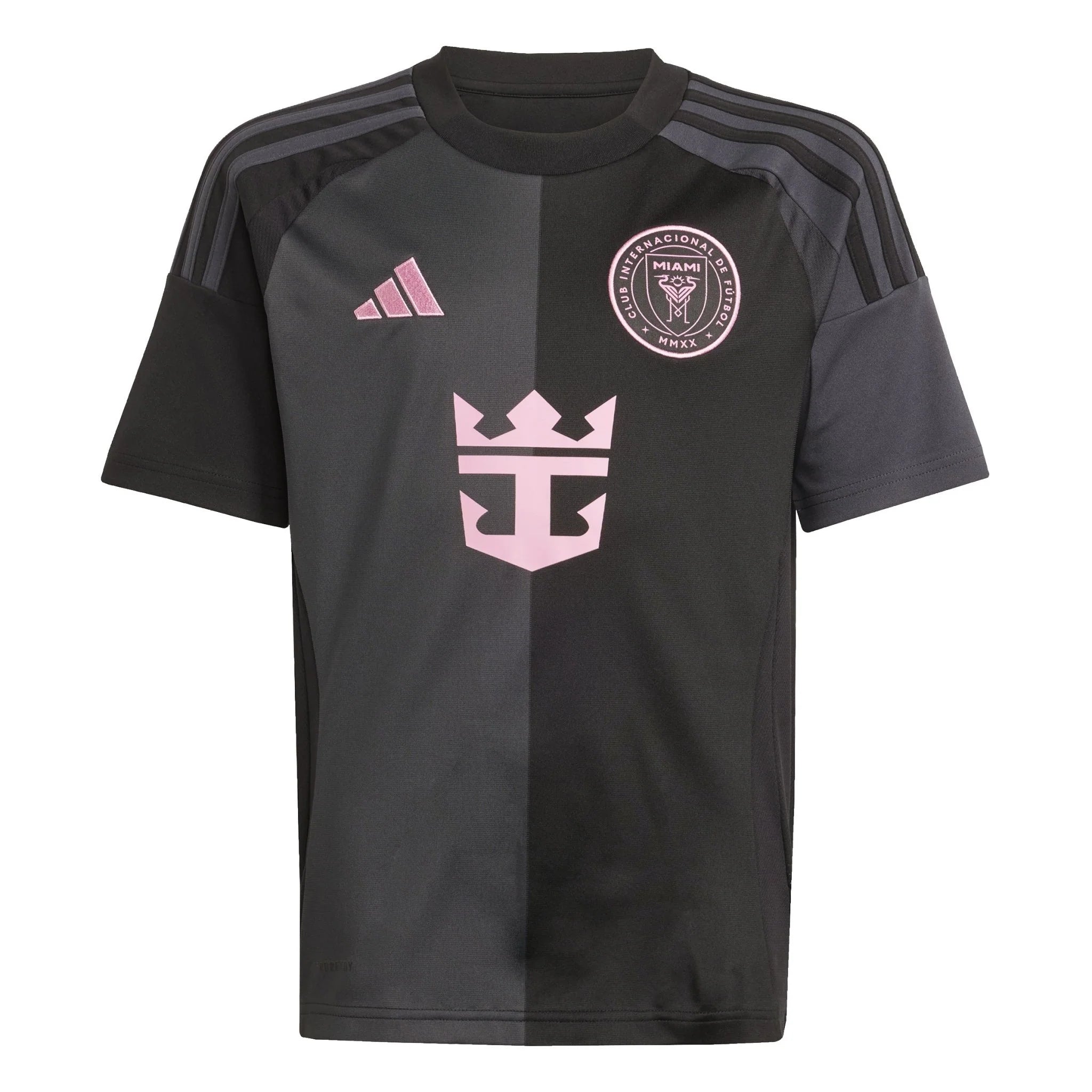 adidas Youth Inter Miami CF Messi Away Jersey 24 25 Black