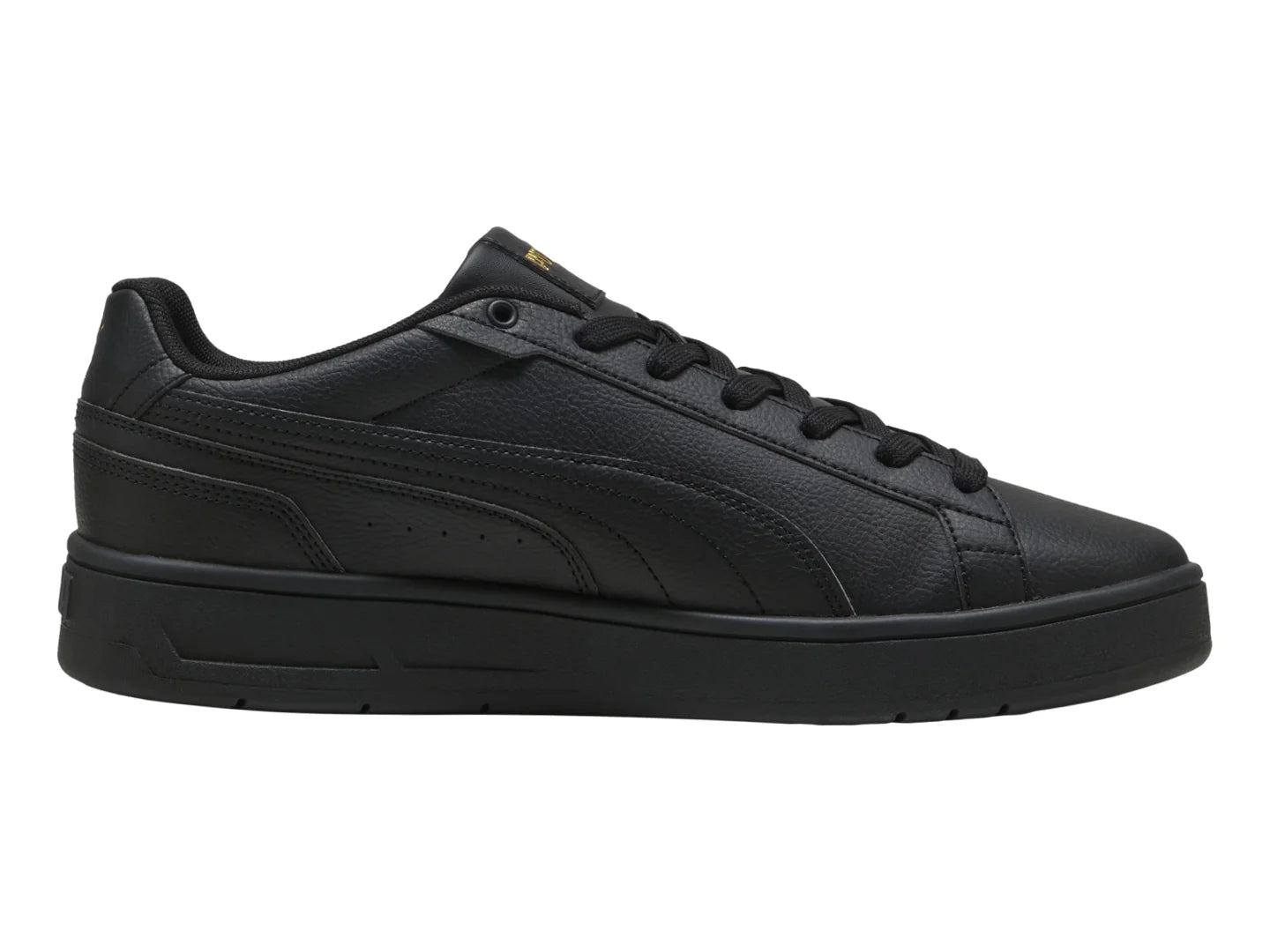 PUMA Tenis Court Classico Negro y Oro para Hombre