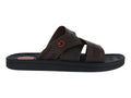 Sandalias Cartago Negro Marrón para Hombre