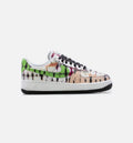 Air Force 1 07 Low QS Womens Lifestyle Shoe White Black Green Pink Orange