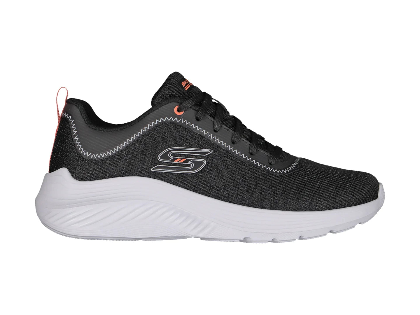 Tenis Skechers BOBS Squad Waves Negro para Mujer