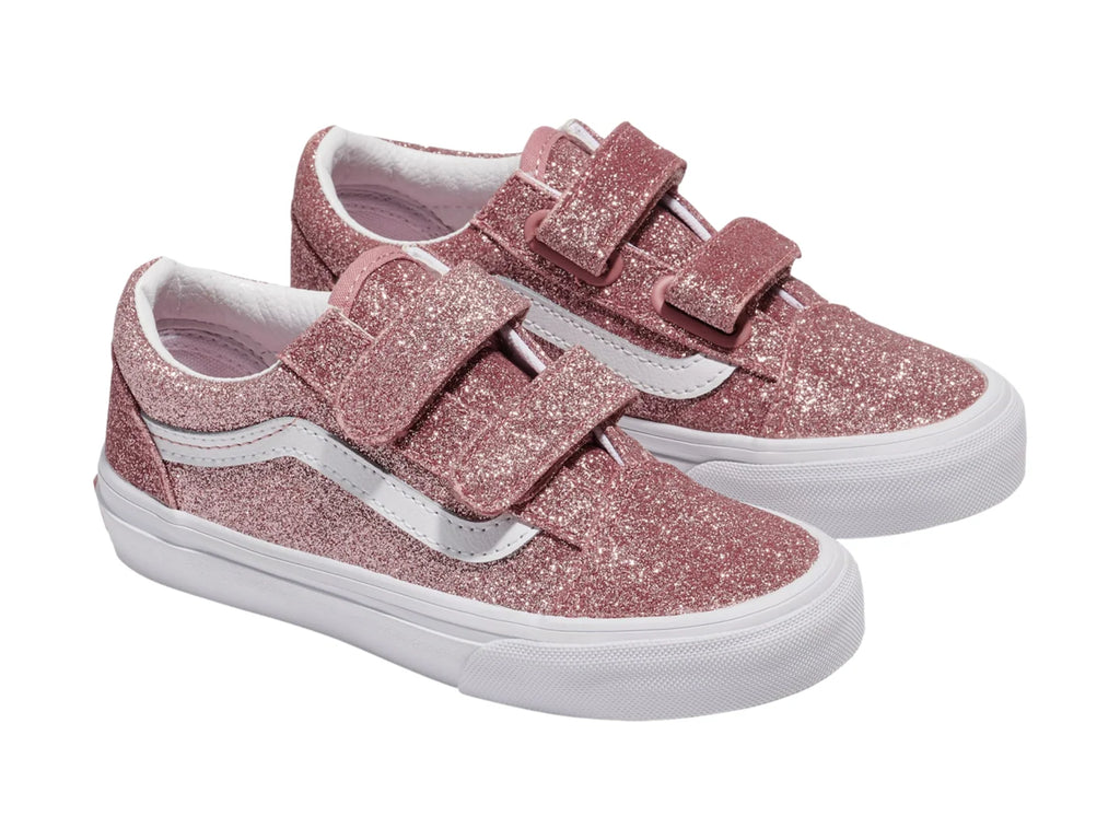 Tenis Vans Old Skool V Rose Gold para Niña
