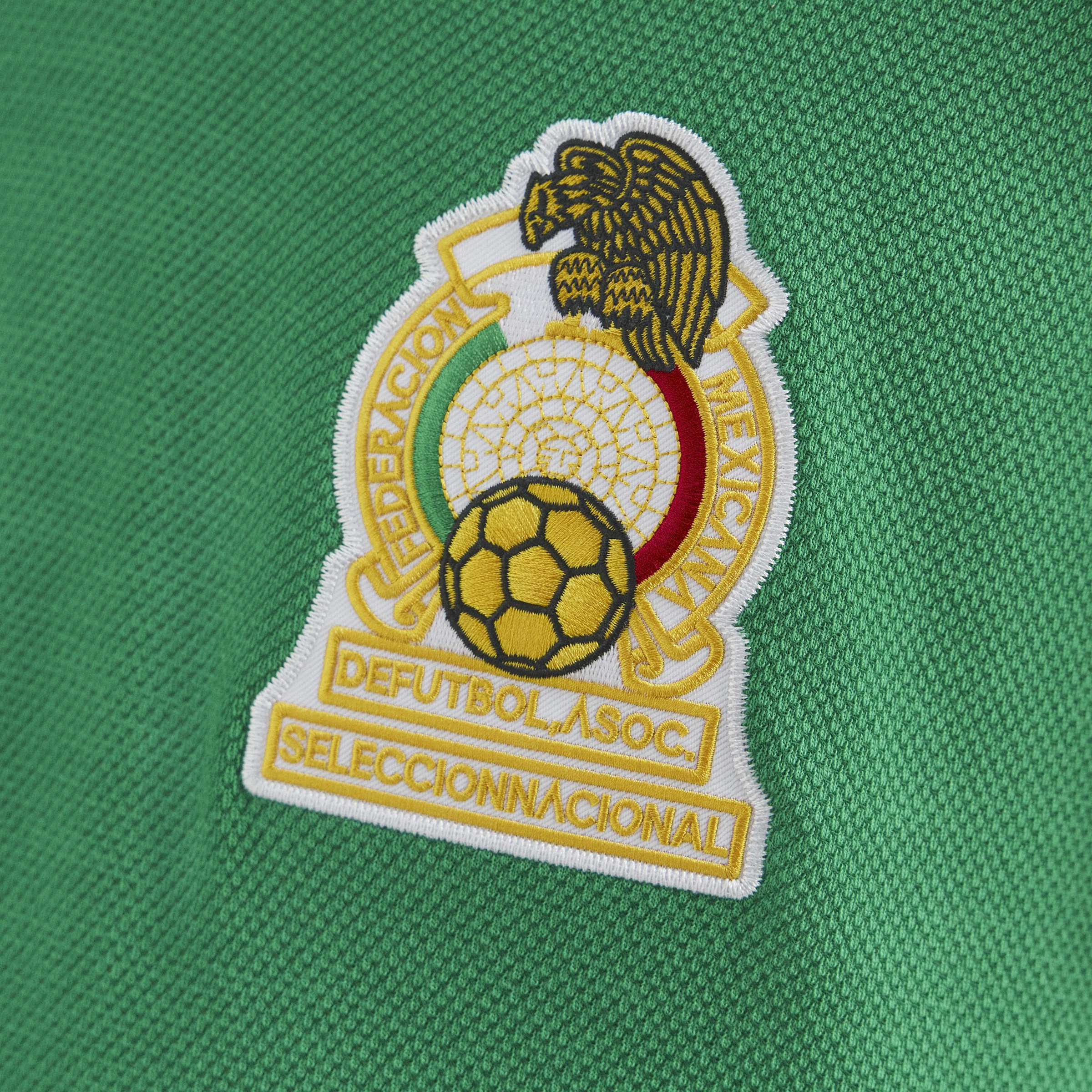 adidas Mexico Home Mens Soccer Jersey 1986 Green