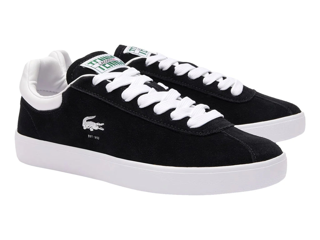 Tenis Lacoste Baseshot 223 Negro y Blanco para Mujer