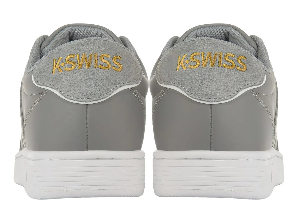 Tenis K Swiss Court Pro II Gris y Blanco para Hombre