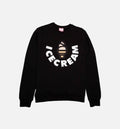 Vanilla Crew Mens Sweatshirt Black Black