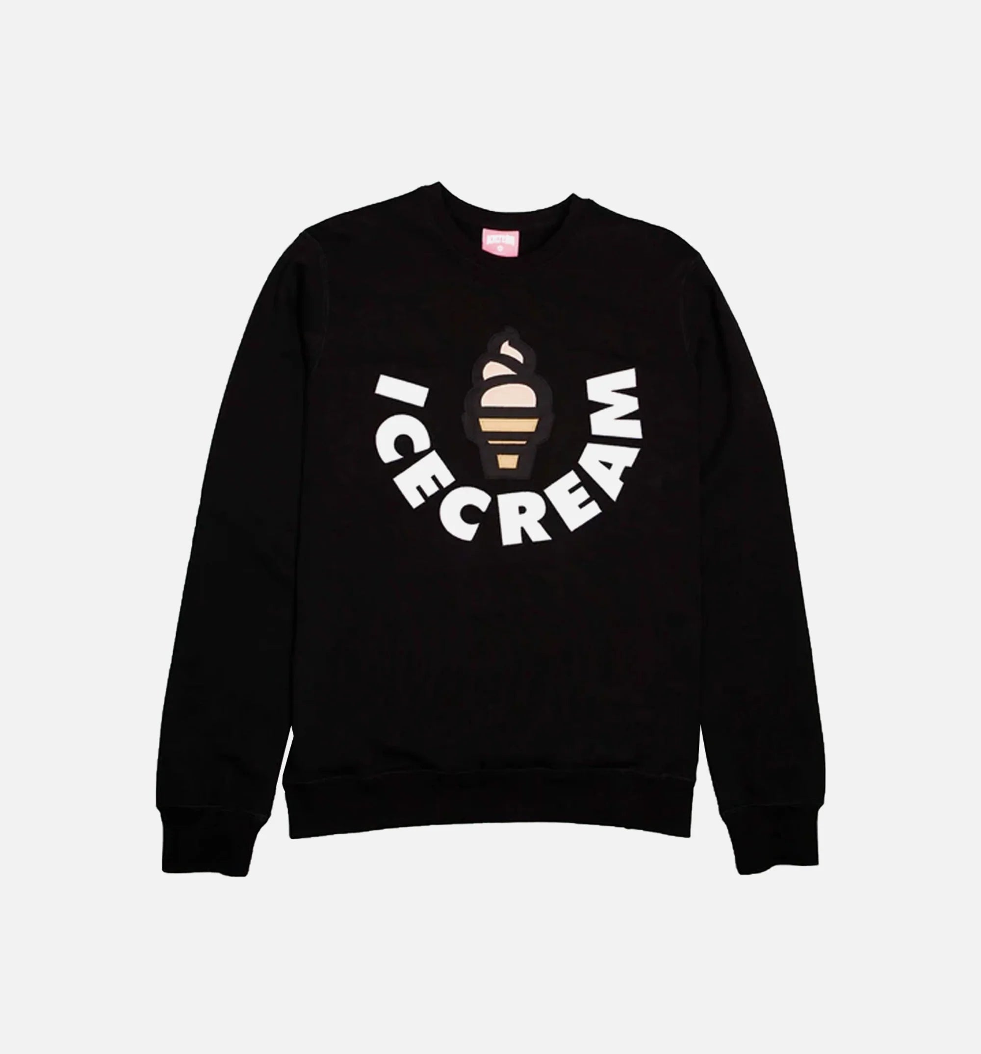Vanilla Crew Mens Sweatshirt Black Black