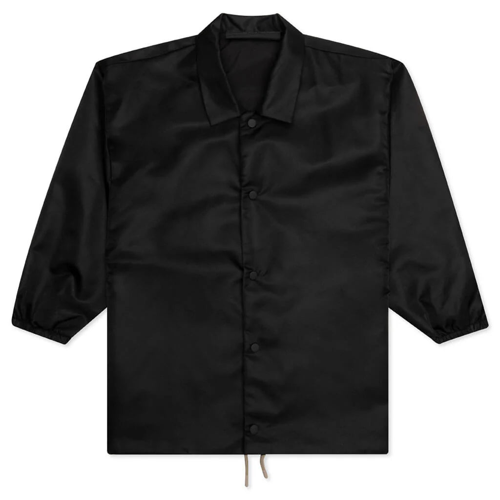 Kids Essentials Core Coaches Jacket Jet Black