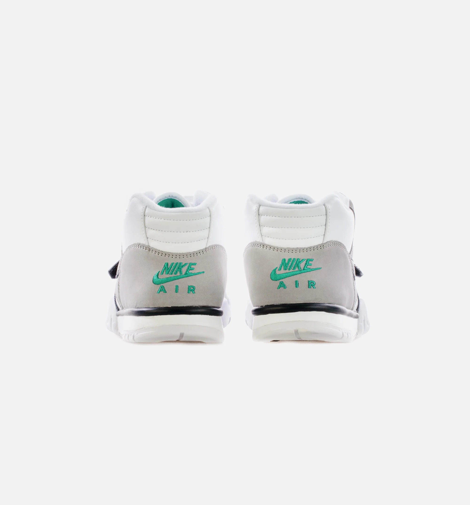 Air Trainer 1 Mid Chlorophyll Mens Lifestyle Shoe White Black Medium Grey