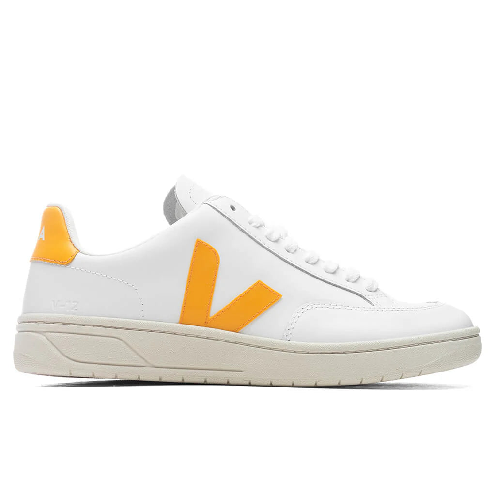 V 12 Leather Extra White Ouro