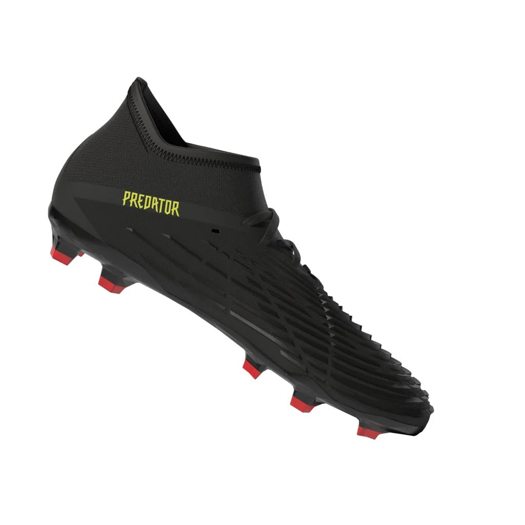 adidas Kids Predator Edge 1 FG J Soccer Cleats Black Yellow