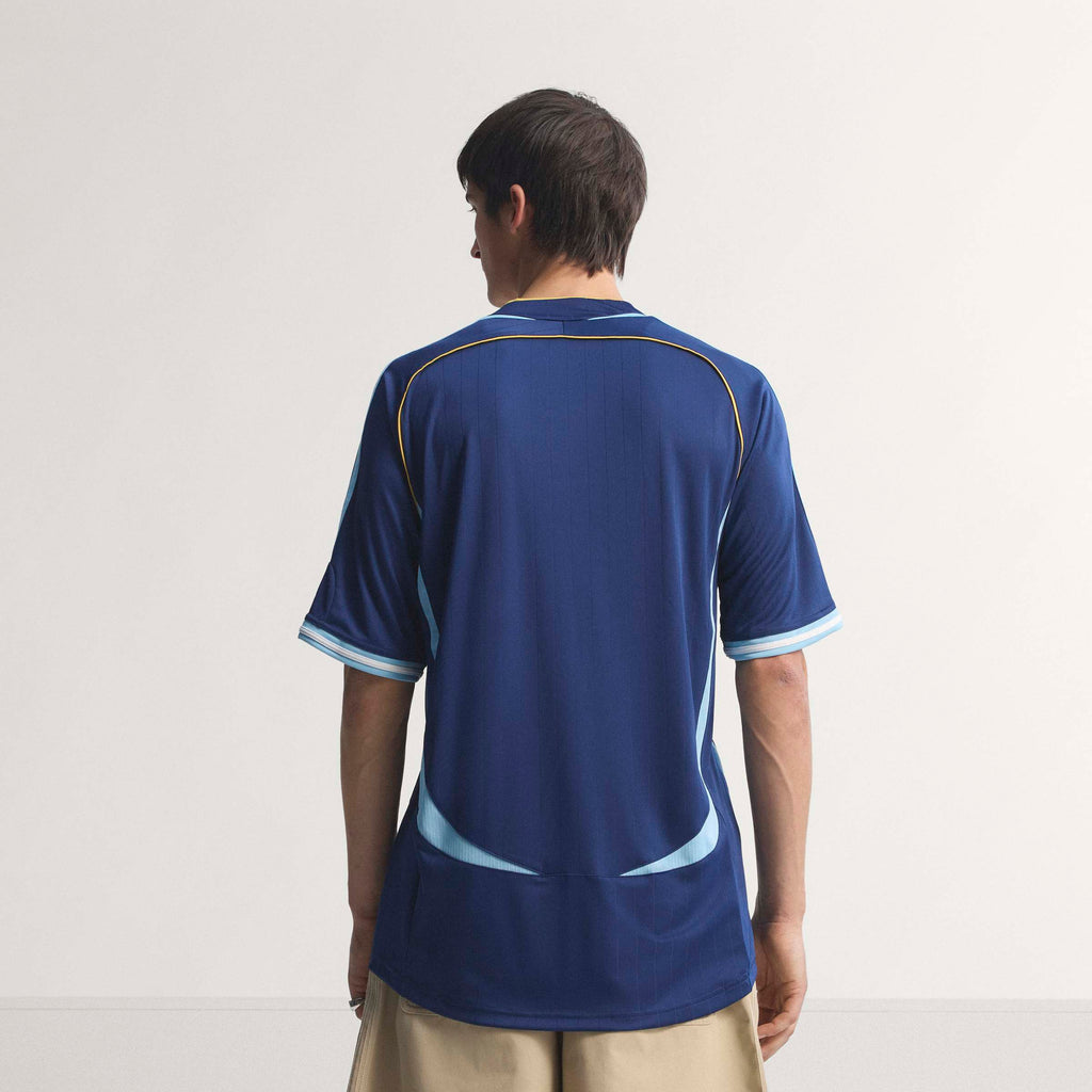 adidas Argentina Away Mens Soccer Jersey 2006 Dark Blue