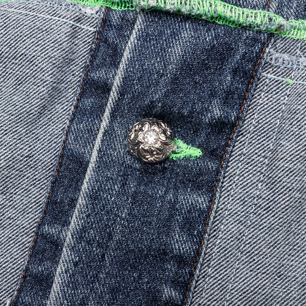 Escapade Reversible Denim Jacket Blue