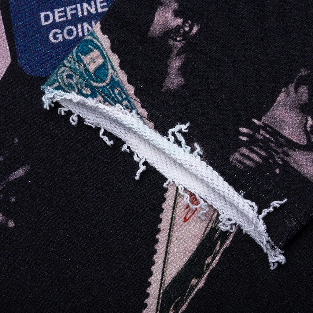 Collage Crewneck Black